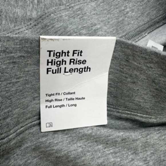 Nike Just Do It High Rise Full Length Leggings Grey Womens Size S - Picture 4 of 11